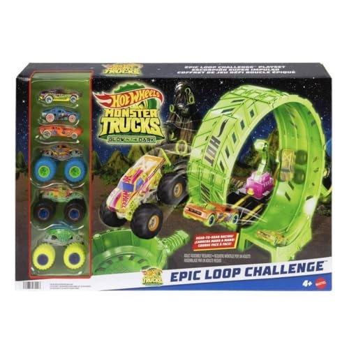 Hot Wheels Monster Trucks Epic Loop Challenge Playset - Bellso